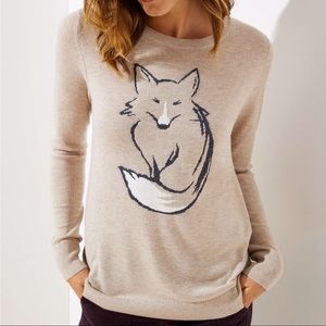 LOFT Fox Sweater